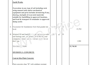 provide construction cost estimation and quantity takeoff