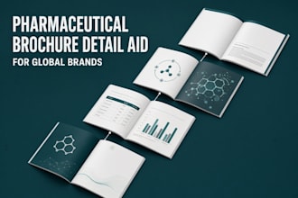 design a pharmaceutical brochure detail aid for global brands