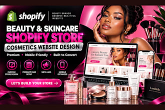 design organic skincare a luxury skincare shopify store and cosmetics website