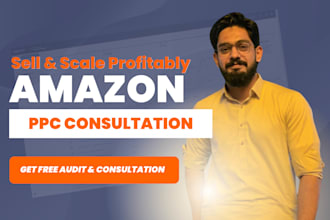 be your amazon PPC campaign consultant for sponsored ads