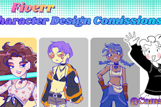 make characters designs for you