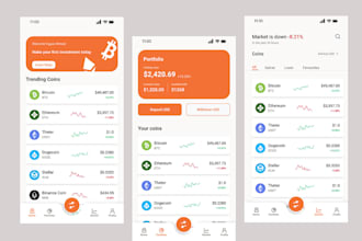develop crypto wallet app, blockchain app, hardware wallet app, wallet app