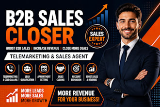 be your b2b sales representative for business growth
