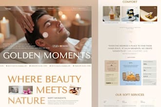 design med spa, aesthetic clinic website, wordpress botox skincare booking wix