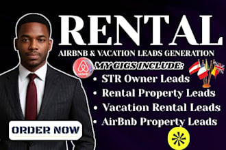 generate targeted rental leads and airbnb property leads