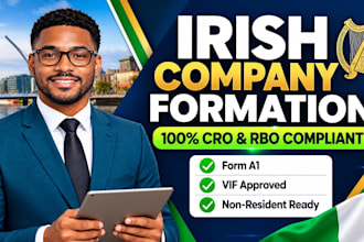 register ireland company for non residents with vif and cro compliance and rbo