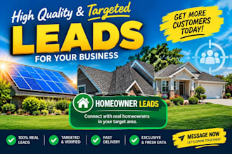 provide high quality home owners and home insurance leads