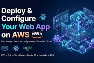 deploy and configure your web application on AWS