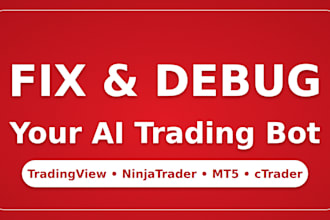 fix your ai generated trading bot, indicator, or strategy code on any platform