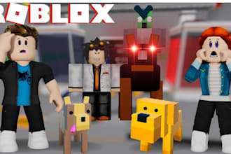 create roblox games, 3d models and custom animations