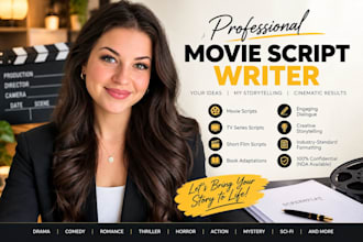 write movie script screenplay screenwriting horror short script film script