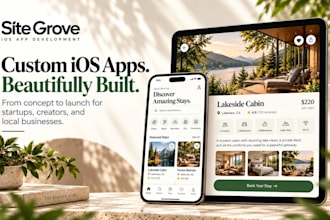 develop a modern custom ios app for your business or startup