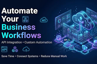 automate business workflows and integrate apis
