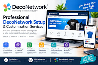 do deconetwork setup deconetwork store customization deconetwork API integration