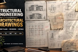 structural engineer architectural drawing sign virginia texas nc sc colorado