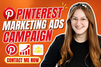 setup and optimize pinterest marketing ads campaign and promoted pin for sales