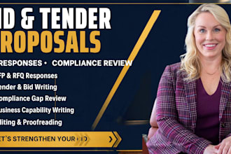 write a persuasive rfp response and tender proposal