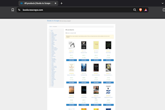 do professional web scraping and data extraction