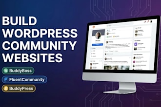 build wordpress community sites with buddyboss, buddypress and fluentcommunity