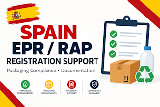 help you with spain epr rap registration and producer compliance