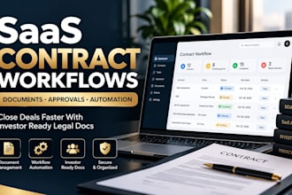 fix slow saas contract closings with investor ready legal docs