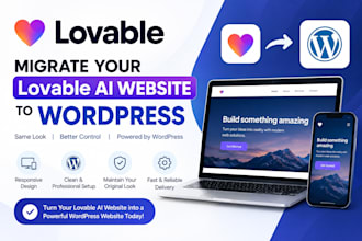 migrate your lovable ai website to wordpress