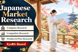 research japanese companies and markets for your business