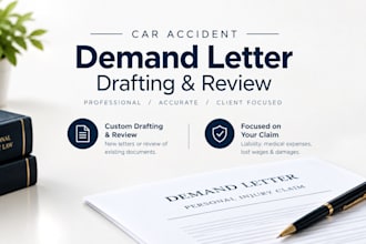 draft or review a car accident demand letter