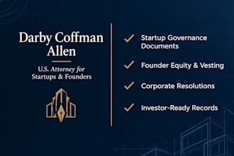 draft founder equity stock agreements with vesting