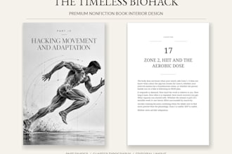 professionally format your amazon KDP paperback book interior