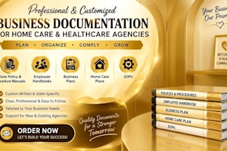 do state policy and procedure, employee handbook business plan homecare plan sop
