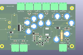 design automotive pcb power supply dc dc converter batteryand protection circuit