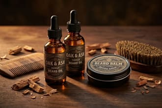 formulate custom beard oil, beard balm and mens grooming products