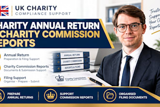 file charity annual return and charity commission reports