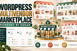 build a wordpress multivendor marketplace with dokan and woocommerce