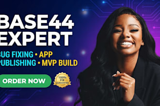 base44 bug fixing readdy app publishing expert base44 mvp app development