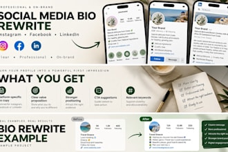 rewrite your social media bio