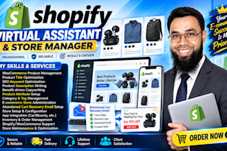 be your shopify virtual assistant
