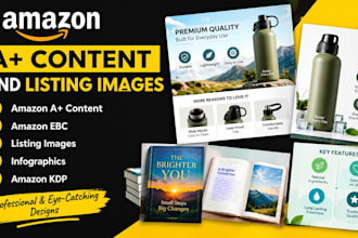 design amazon a plus content and listing images