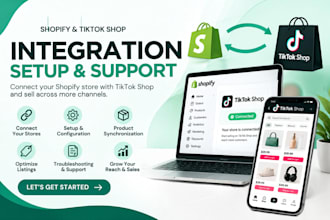 integrate shopify with tiktok shop and sync products