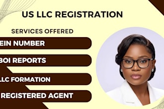 register llc for US and non resident and get legit ein and boi