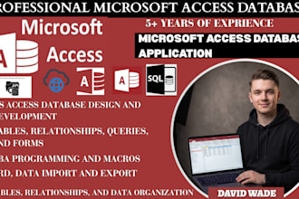 develop custom microsoft access database applications