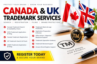 register your canada trademark, trademark search and file with cipo
