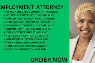 draft flsa, fmla retaliation complaints, ada violations and employment lawsuits