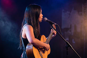 be your female country singer acoustic guitar track country pop demo singer
