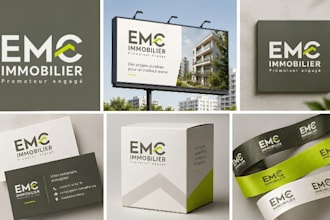 design a professional logo, brand identity and branding kit