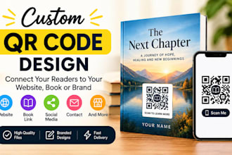 author branding expert book covers, banners, qr codes websites