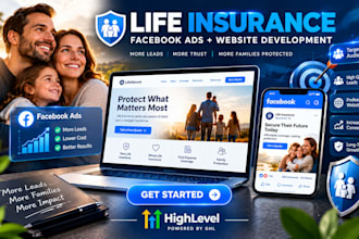 setup gohighlevel insurance crm, sales funnel and ghl automation, ghl medspa