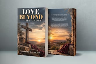 design a christian prayer journal cover for KDP