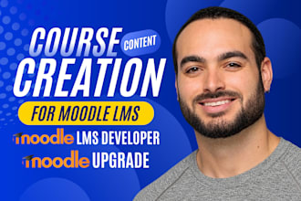 create and upgrade moodle lms website with moodle course customization and theme